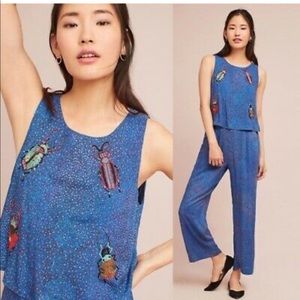 Anthropologie critter jumpsuit